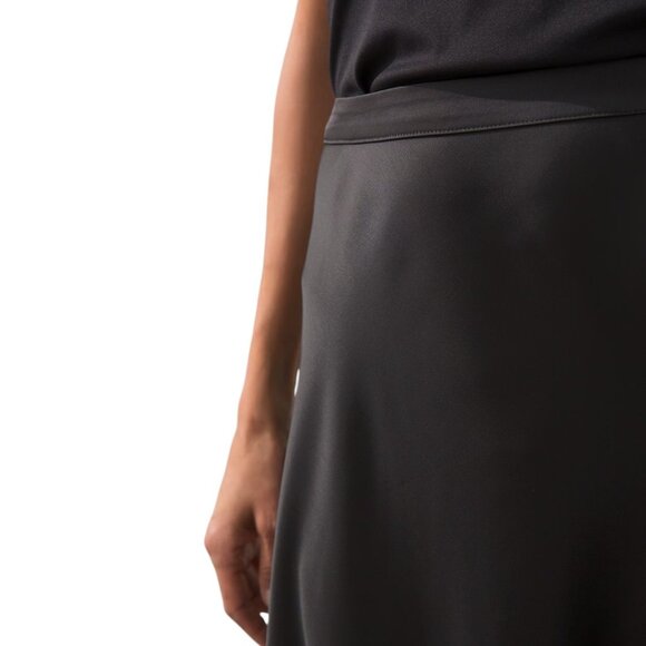 Chico's Black Label Stretch Satin Skirt, Size 18, Black NWT - Picture 4 of 12